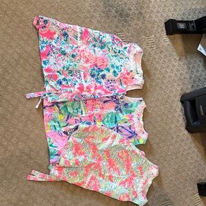 Lilly Pulitzer Kids Dresses - Pink and Blue Floral